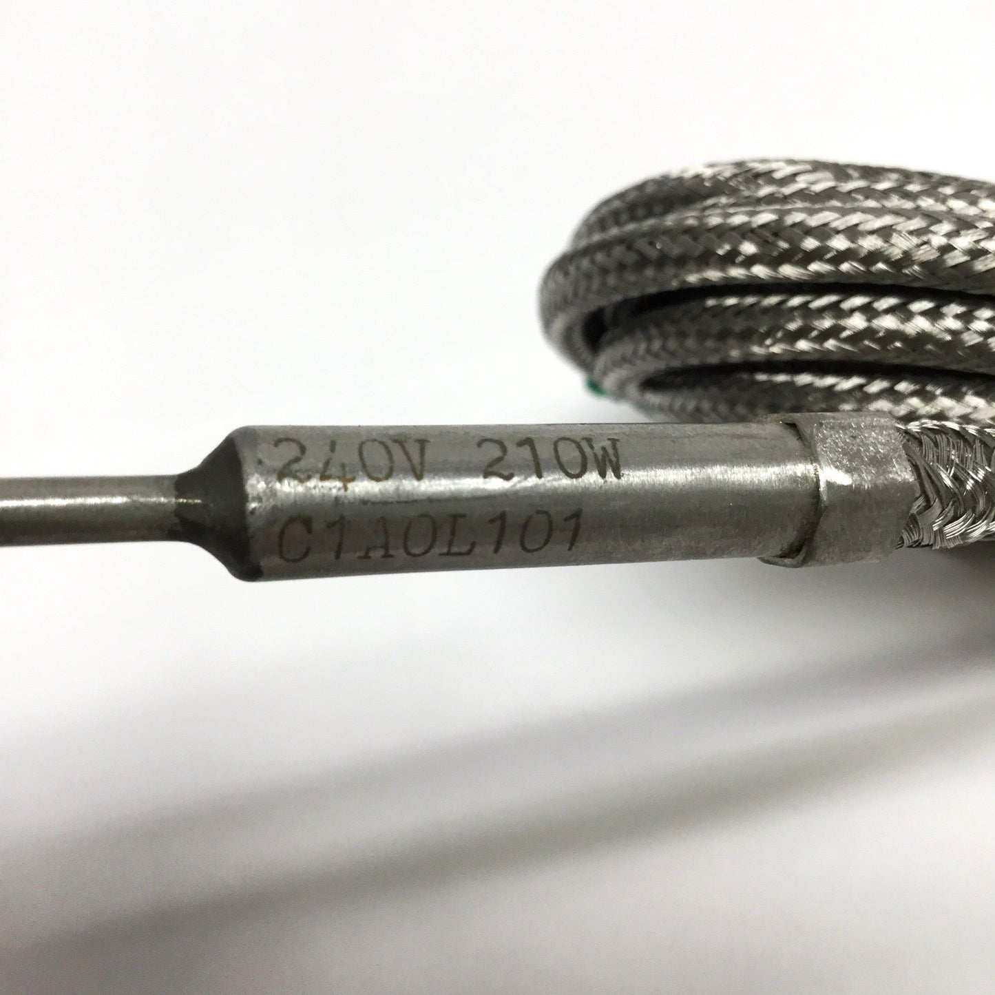 New – Open box Tempco MHC00629 Mightyband Coil Heater, Built-in T/C, Ø1" ID x 0.5" L, 240V 210W