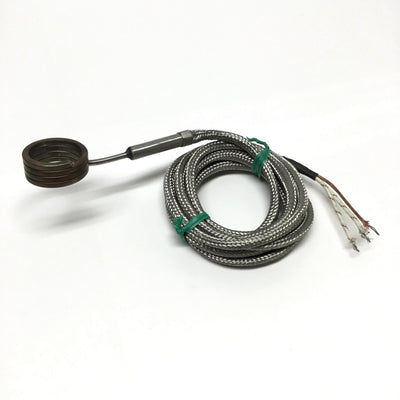 New – Open box Tempco MHC00629 Mightyband Coil Heater, Built-in T/C, Ø1" ID x 0.5" L, 240V 210W
