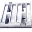 New Lot of 4 80/20 14111 86mm Inside Corner Bracket w/Dual Support 45 Series 8 Hole