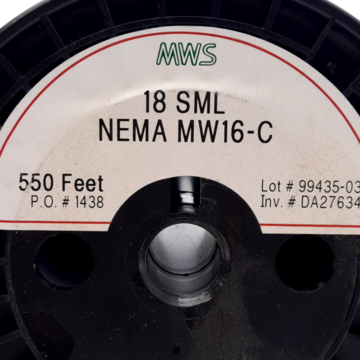 Mws MWS Industries 18 SML Polyimide Coated Magnet Wire, 18 AWG, NEMA MW16 ...