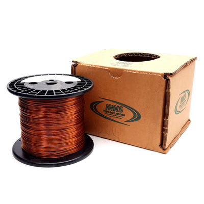 New – Open box MWS Industries 18 SML Polyimide Coated Magnet Wire, 18 AWG, NEMA MW16-C, 550ft