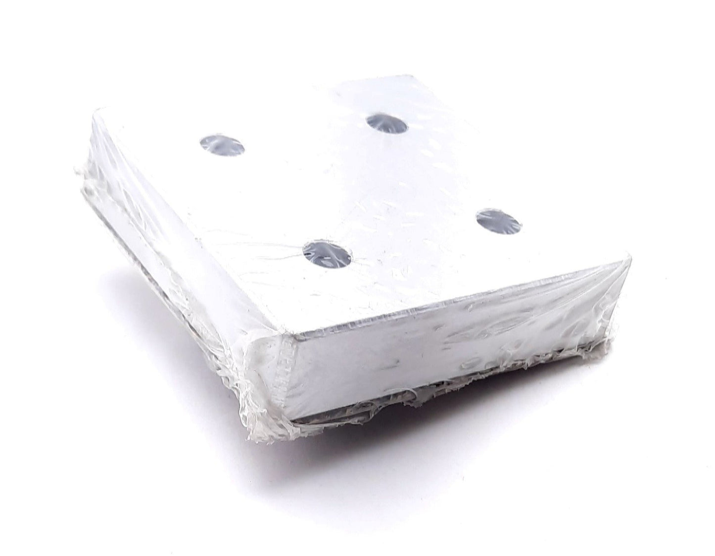New Lot of 2 80/20 2350 4-Hole Pressure Manifold Stopper Plate 15 Series 3" x 3"
