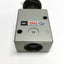 Used SMC VM230-N02-08 3-Port Mechanical Air Valve, Toggle Lever, 1/4" NPT