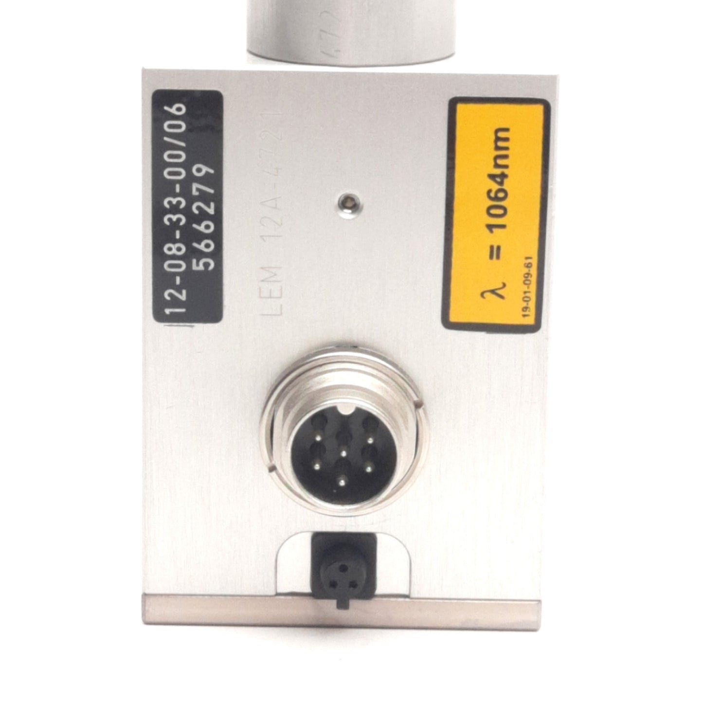 Used TRUMPF HAAS LEM 12A-4721 12-08-33-00/06 LASER Measuring Sensor, HL Series