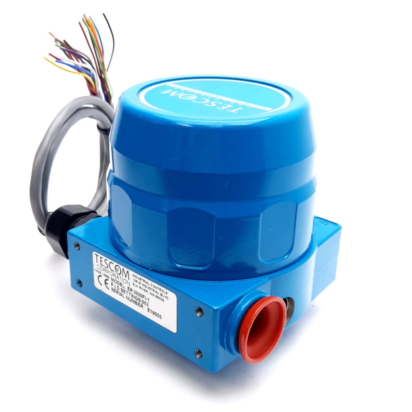 Used Tescom ER3000FI-1 Pressure Controller 120PSI IN, 0-100PSI OUT, 1/8 1/4 1/2 NPT