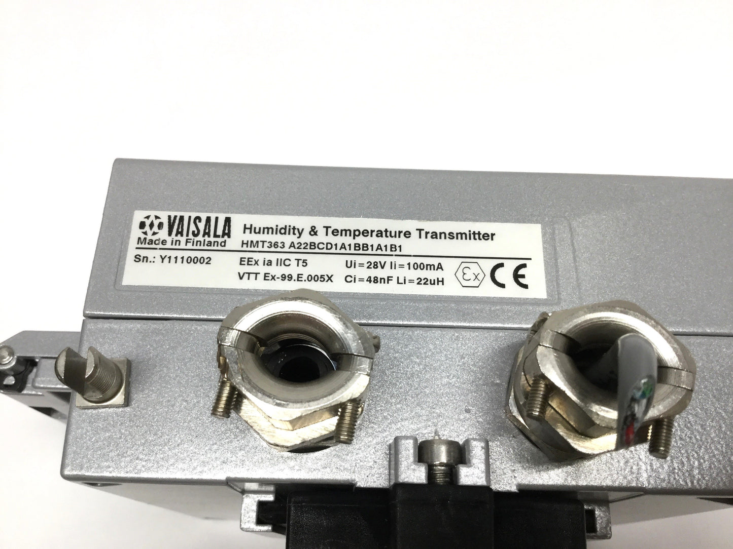 Used Vaisala HMT363 Humidity & Temperature Transmitter, Duct Mount, No Probe