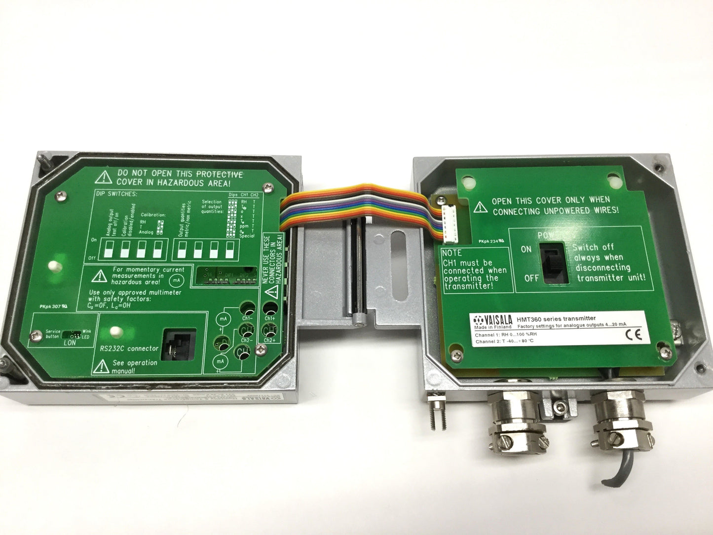 Used Vaisala HMT363 Humidity & Temperature Transmitter, Duct Mount, No Probe