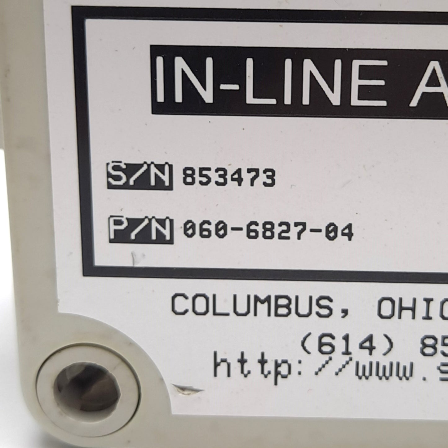 Used Honeywell Sensotec 060-6827-04 In-Line Amplifier, 18-28VDC In, +/- 10VDC Out