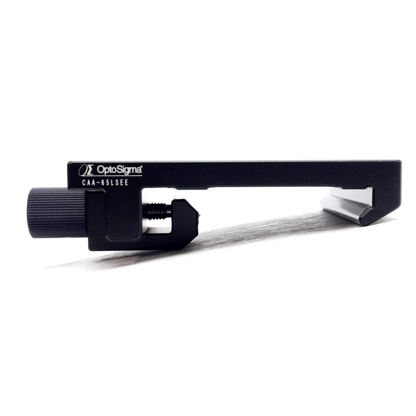 Used OptoSigma CAA-65LSEE Carrier For Medium Optical Rail, 90x65mm, M6x1.0 Thread