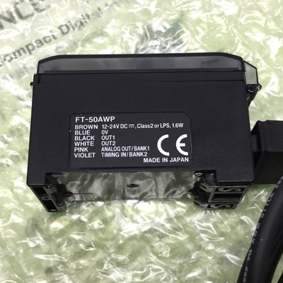 New – Open box Keyence FT-50AWP Digital Infrared Temperature Sensor 12-24VDC, PNP, 4-20mA