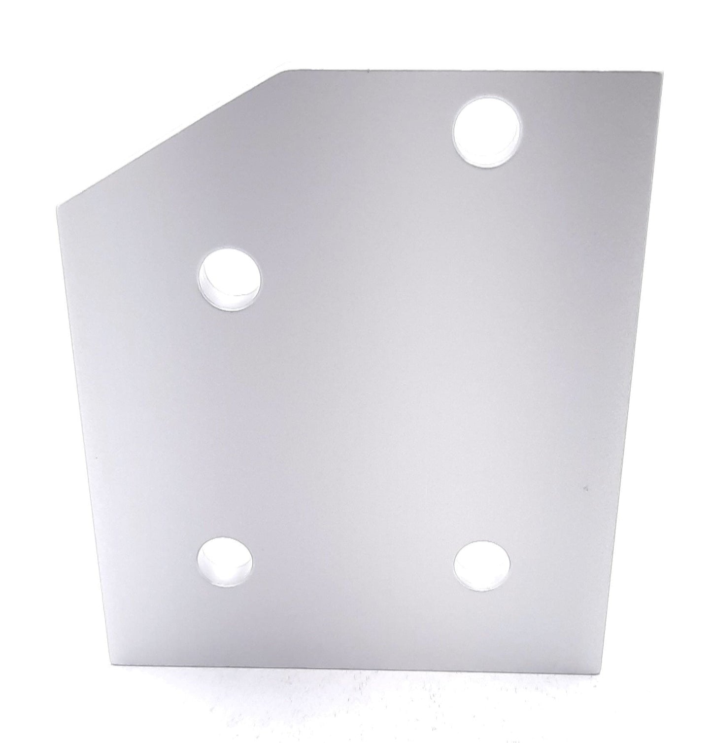 New – Open box Lot of 5 80/20 40-4331 30 Degree Angled Flat Plate 40 Series 4 Hole 93.40mmx80mm