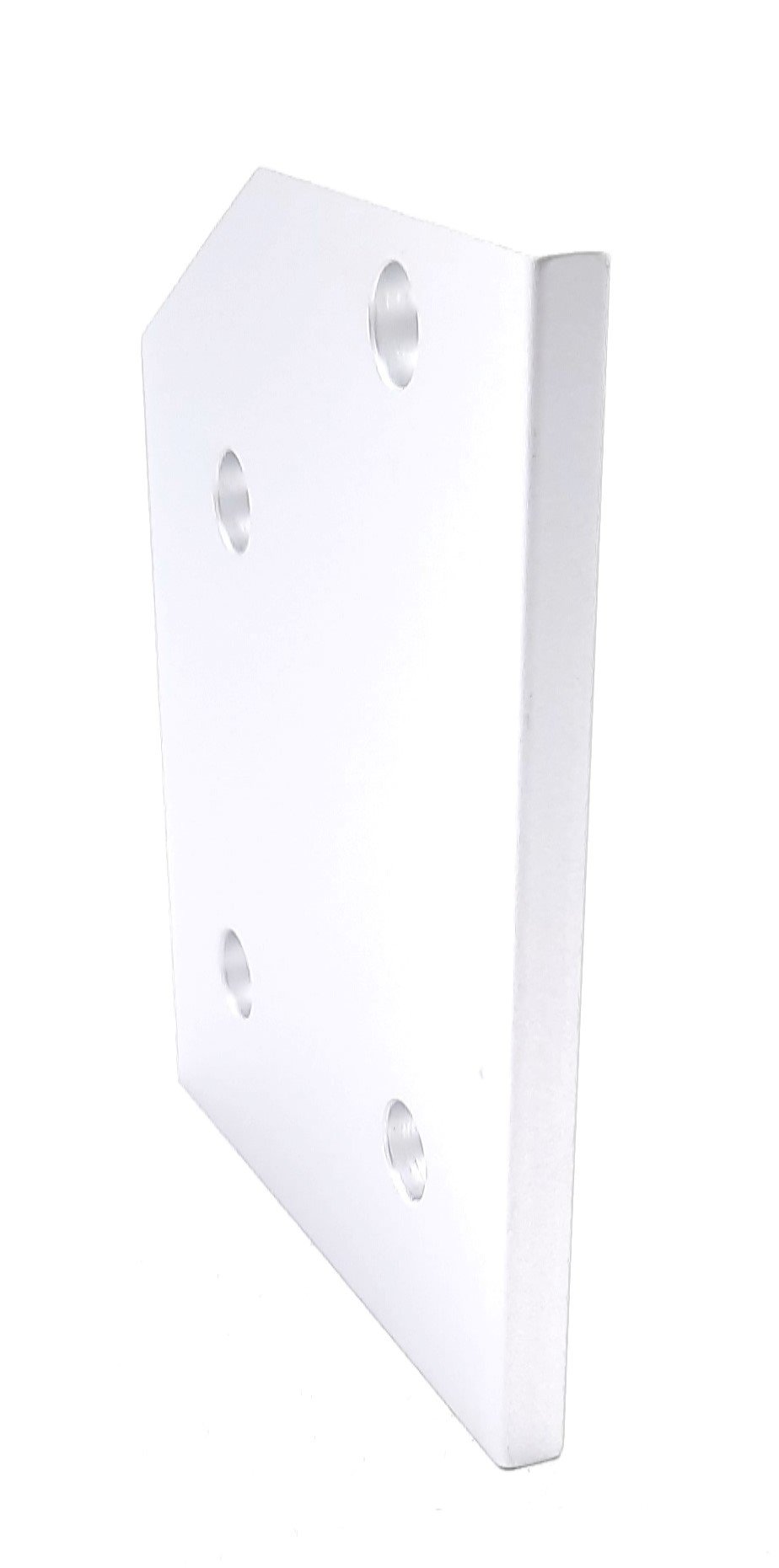 New – Open box Lot of 5 80/20 40-4331 30 Degree Angled Flat Plate 40 Series 4 Hole 93.40mmx80mm