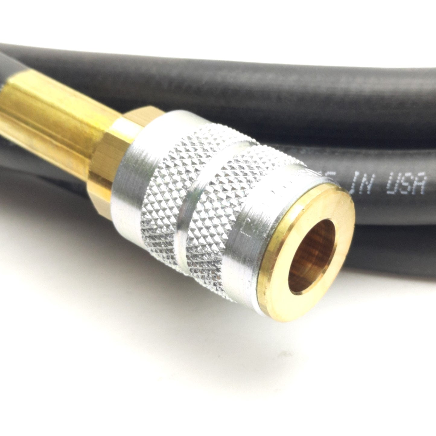 New – Open box Thermoid VFB02520-15-51 Hydraulic Hose, 1/4in ID, 200psi WP, 2F QD Coupler, 15Ft