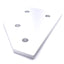 New Lot of 5 80/20 40-4346 45 Degree Angled Flat Plate 40 Series 4 Hole 120mm x 80mm