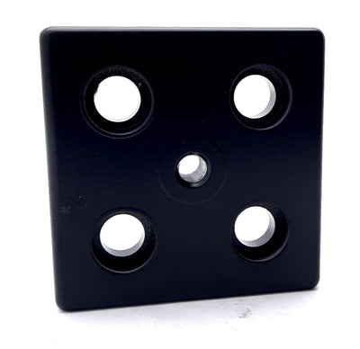 New Lot of 2 80/20 14043 Center Tap Base Plate 45 Series M10 X 1.50 90mm x 90mm