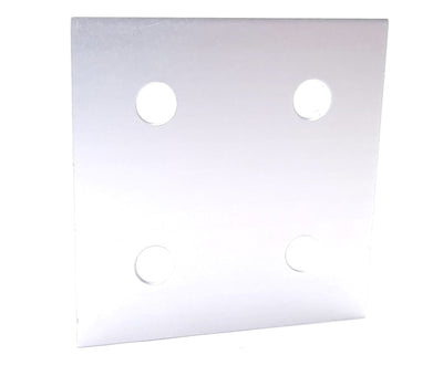 New Lot of 5 80/20 30-4367 Aluminum Square Flat Plate 30 Series 4 Hole 60mm x 60mm