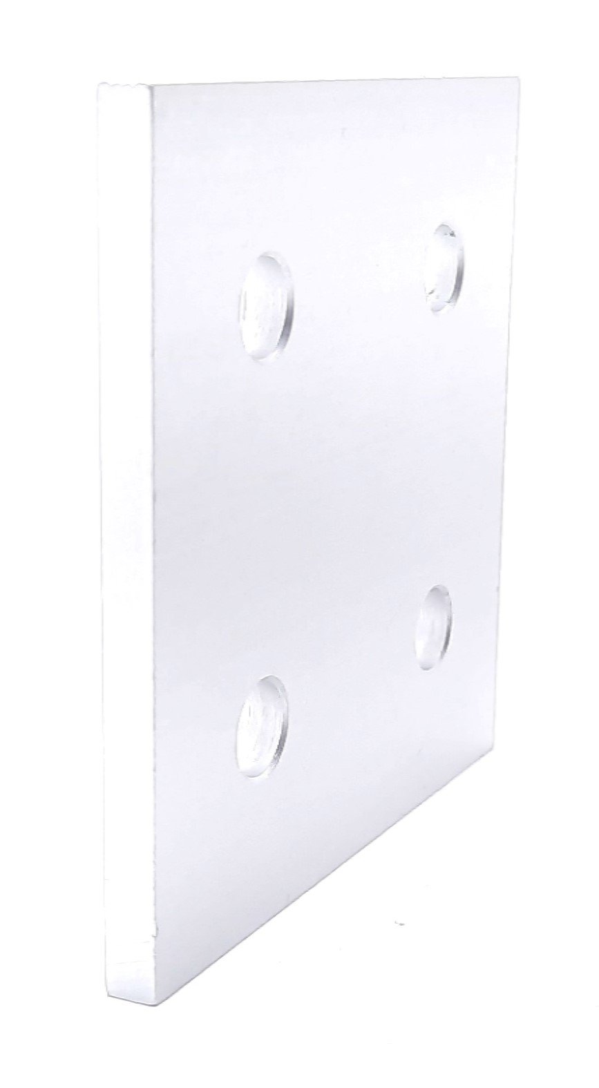 New Lot of 5 80/20 30-4367 Aluminum Square Flat Plate 30 Series 4 Hole 60mm x 60mm