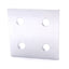 New Lot of 5 80/20 20-4167 Aluminum Square Flat Plate 20 Series 4 Hole 40mm x 40mm