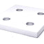 New Lot of 5 80/20 20-4167 Aluminum Square Flat Plate 20 Series 4 Hole 40mm x 40mm