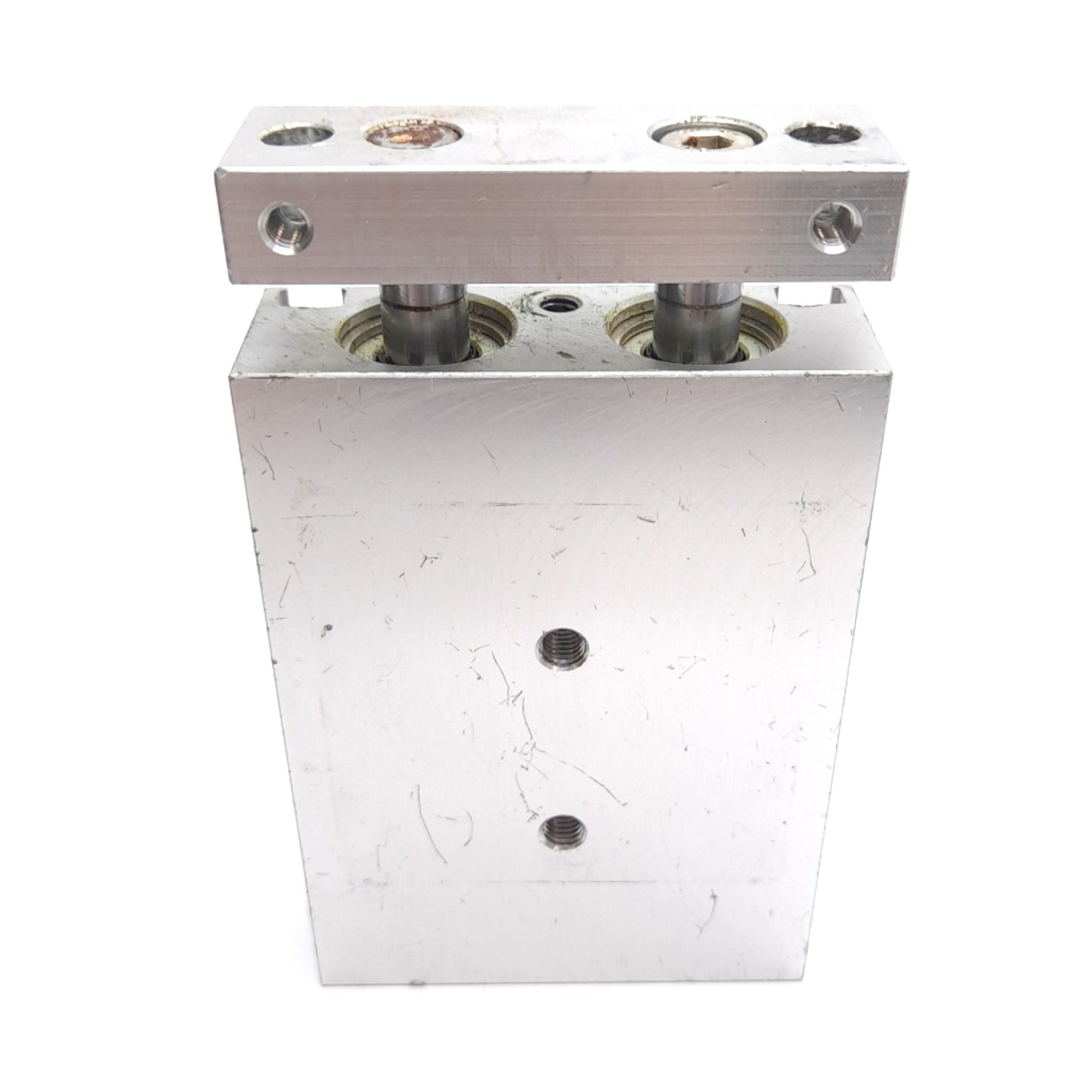 Used SMC CXSM15-20 Guided Cylinder, ø15mm Bore, 20mm Stroke, 0.7MPa, M5 x 0.8 Port