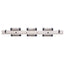 Used Nippon Bearing SEBS15A3-230 Linear Assembly, 230mm Rail, 38.5x32mm Carriages