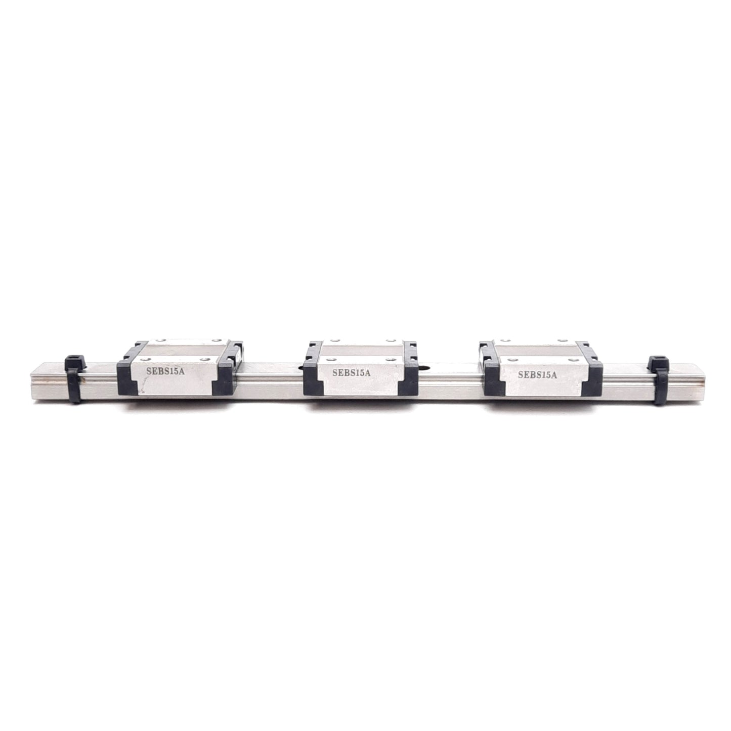 Used Nippon Bearing SEBS15A3-230 Linear Assembly, 230mm Rail, 38.5x32mm Carriages