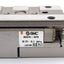 Used SMC MXP6-5CN Guided Cylinder, ø6mm Bore, 5mm Stroke, 0.15-0.7MPa, M3 x 0.5 Port