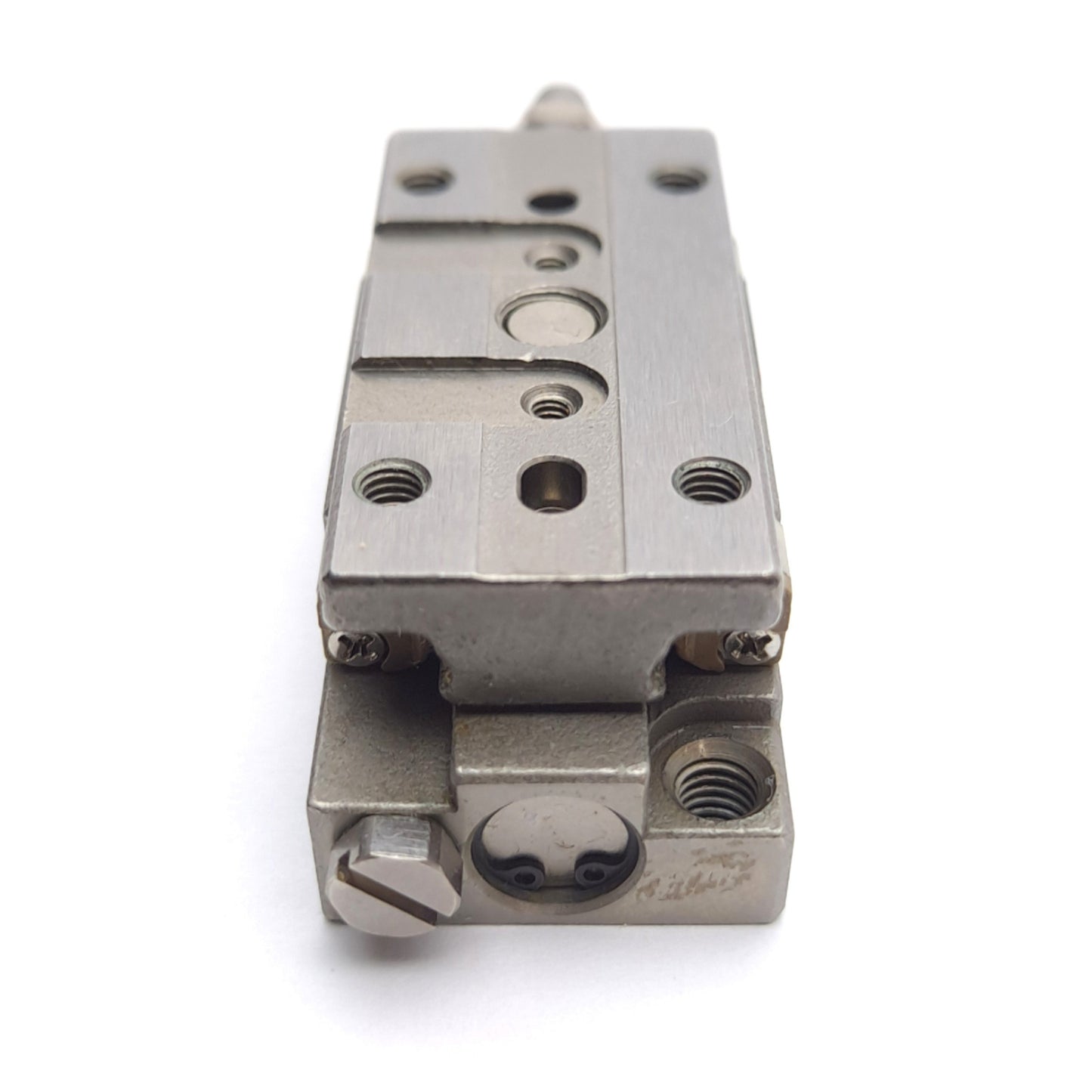 Used SMC MXP6-5CN Guided Cylinder, ø6mm Bore, 5mm Stroke, 0.15-0.7MPa, M3 x 0.5 Port