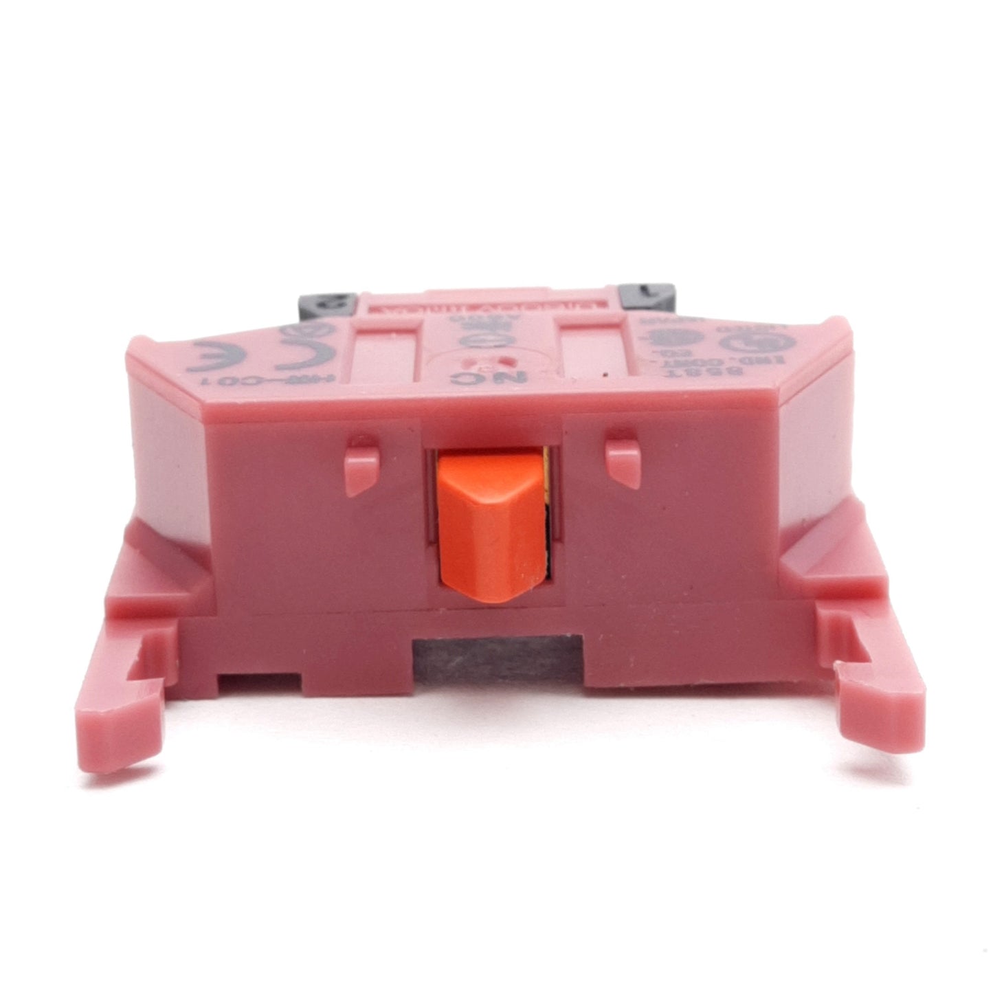 Used Lot of 2 Idec HW-C01 Switch Contact Blocks, SPST-NC, 600V 10A, Screw Clamp