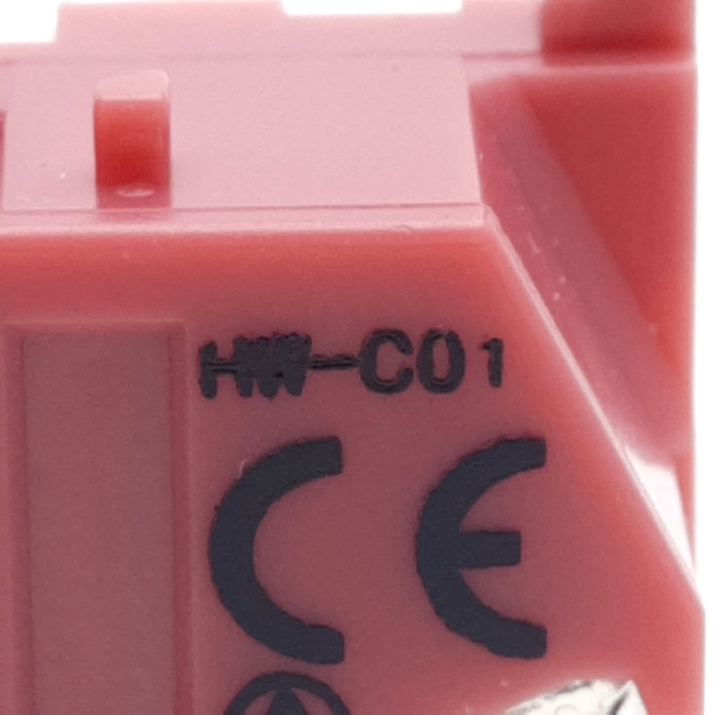 Used Lot of 2 Idec HW-C01 Switch Contact Blocks, SPST-NC, 600V 10A, Screw Clamp