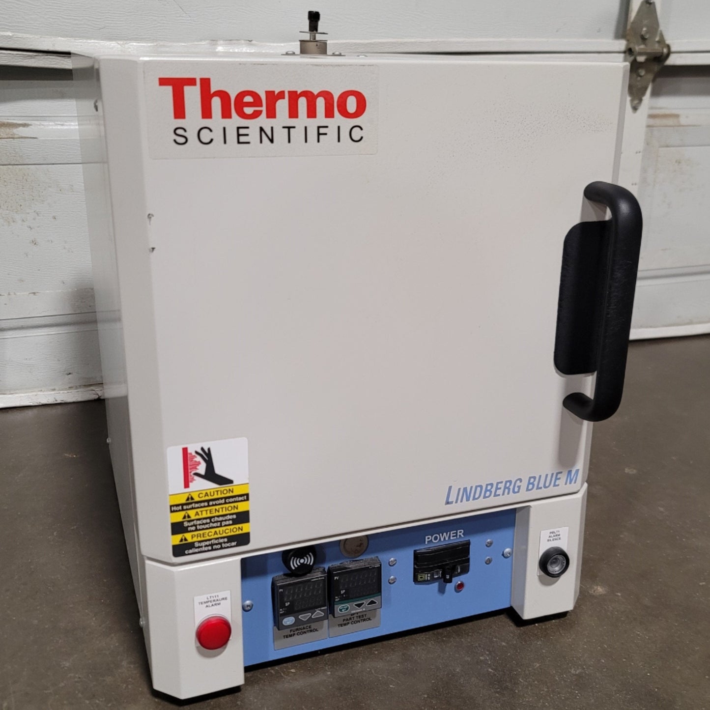 Used Lindberg Blue M BF51766A-1 Moldatherm Box Furnace W/Alarm 100-1100°C 120VAC 15A