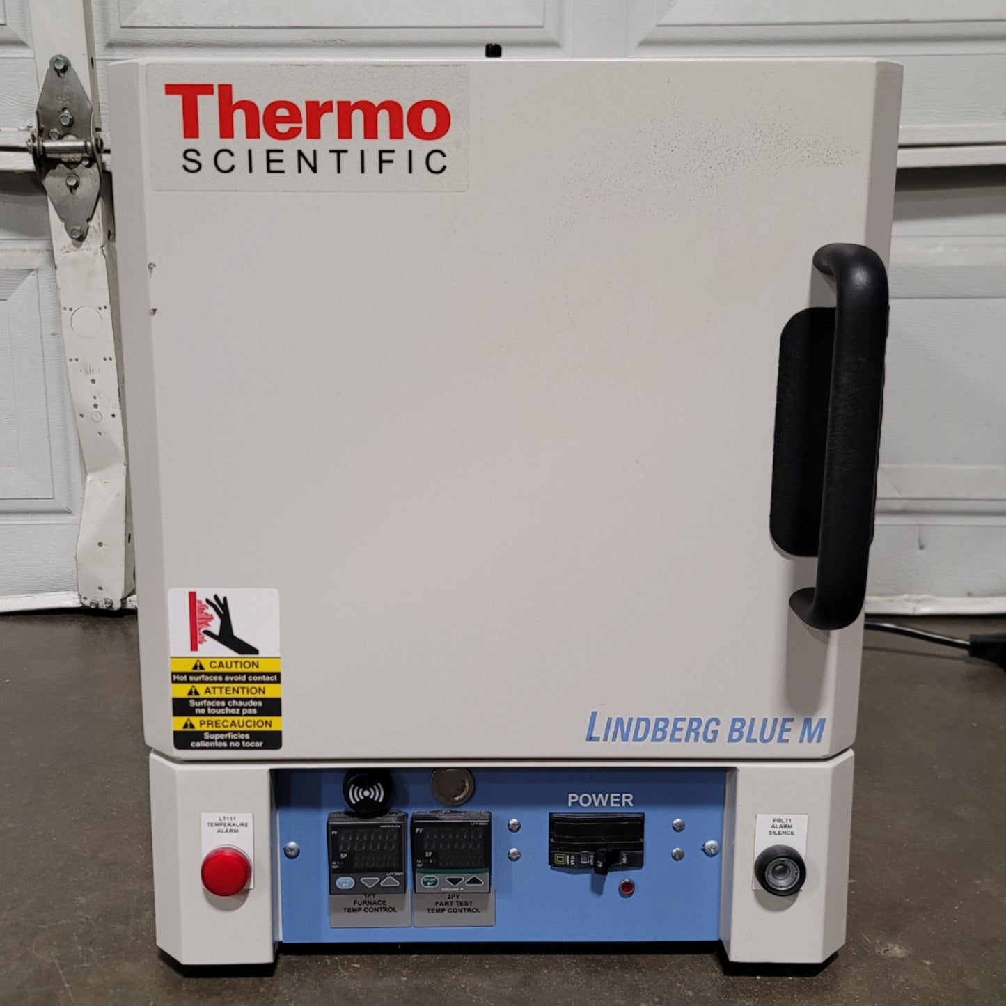 Used Lindberg Blue M BF51766A-1 Moldatherm Box Furnace W/Alarm 100-1100°C 120VAC 15A