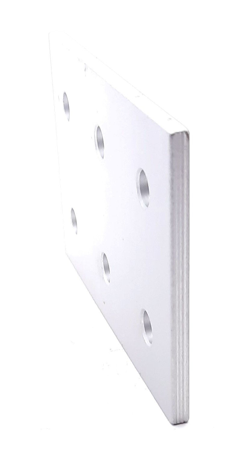 New Lot of 6 80/20 30-4366 Rectangular Flat Plate 30 Series 6 Hole 90mm x 60mm