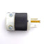 Used Lot of 4 Hubbell HBL5366C Male AC Plug, 2-Pole, 3-Wire Ground, 20A 125VAC