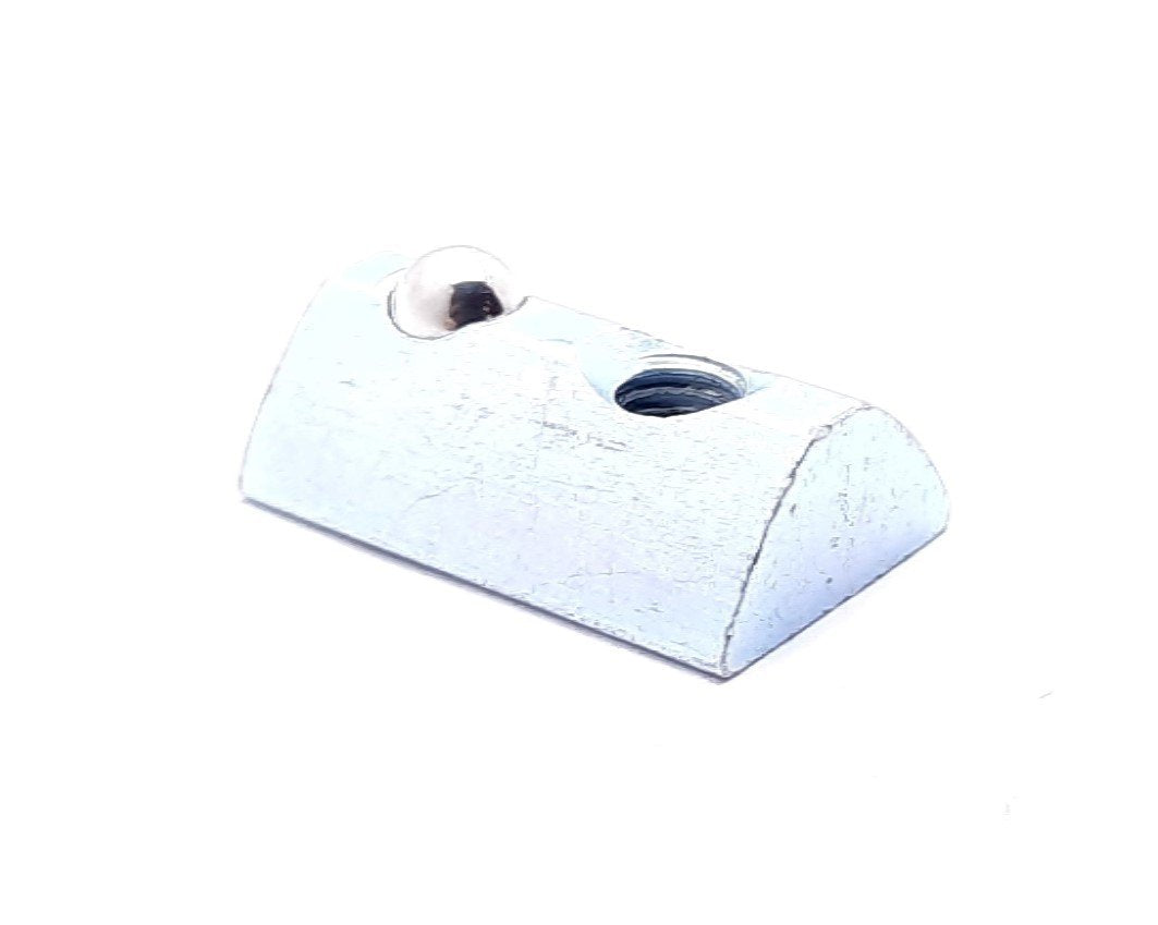 New – Open box Lot of 20 80/20 3913 Slide in T-Nuts with Ball Spring, M5 x 0.8 15 Series