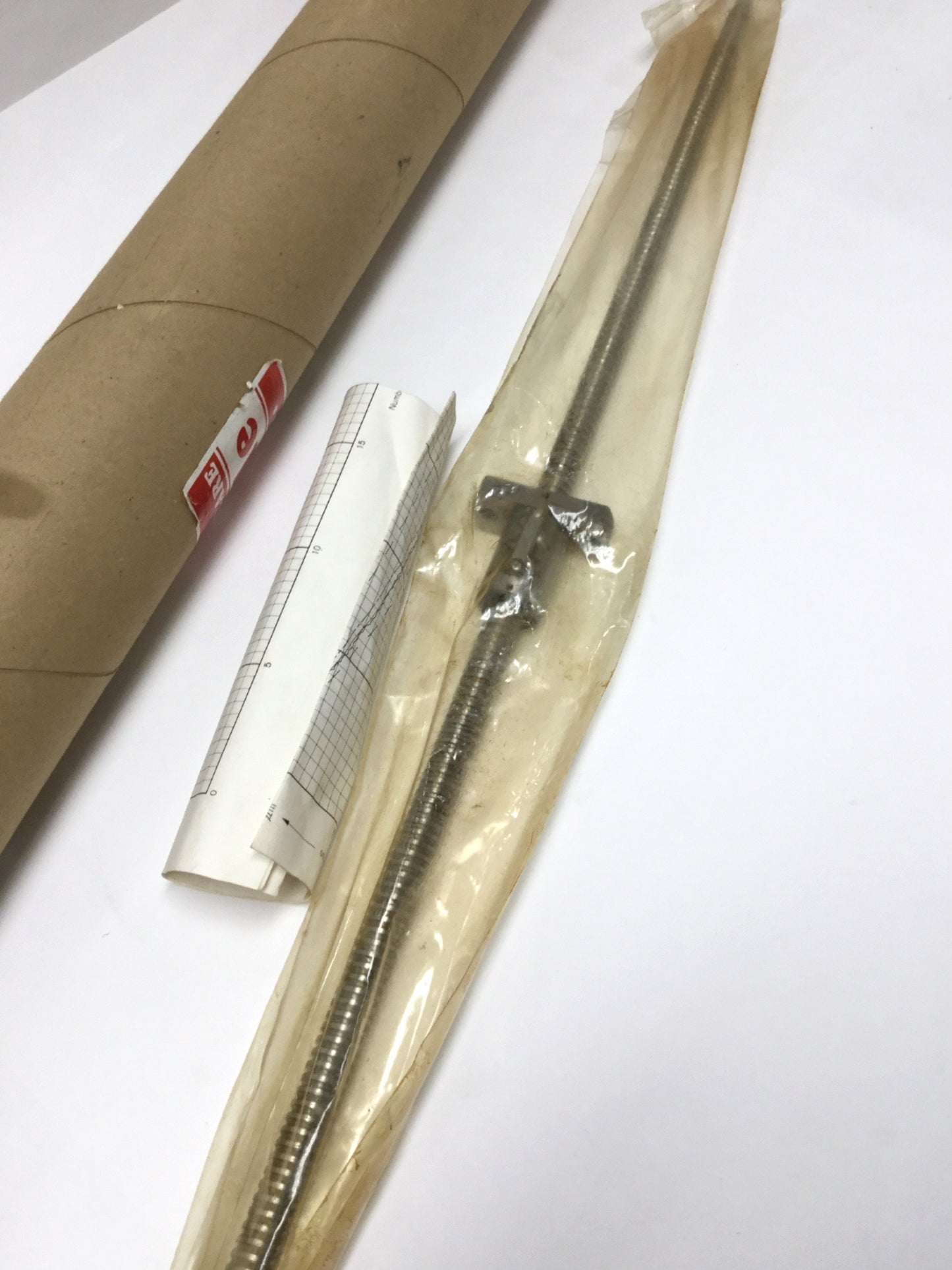 New NSK W1407W-1P-UPZ4 Ballscrew w/ Nut Ø14mm, 4mm Lead, 650mm Travel