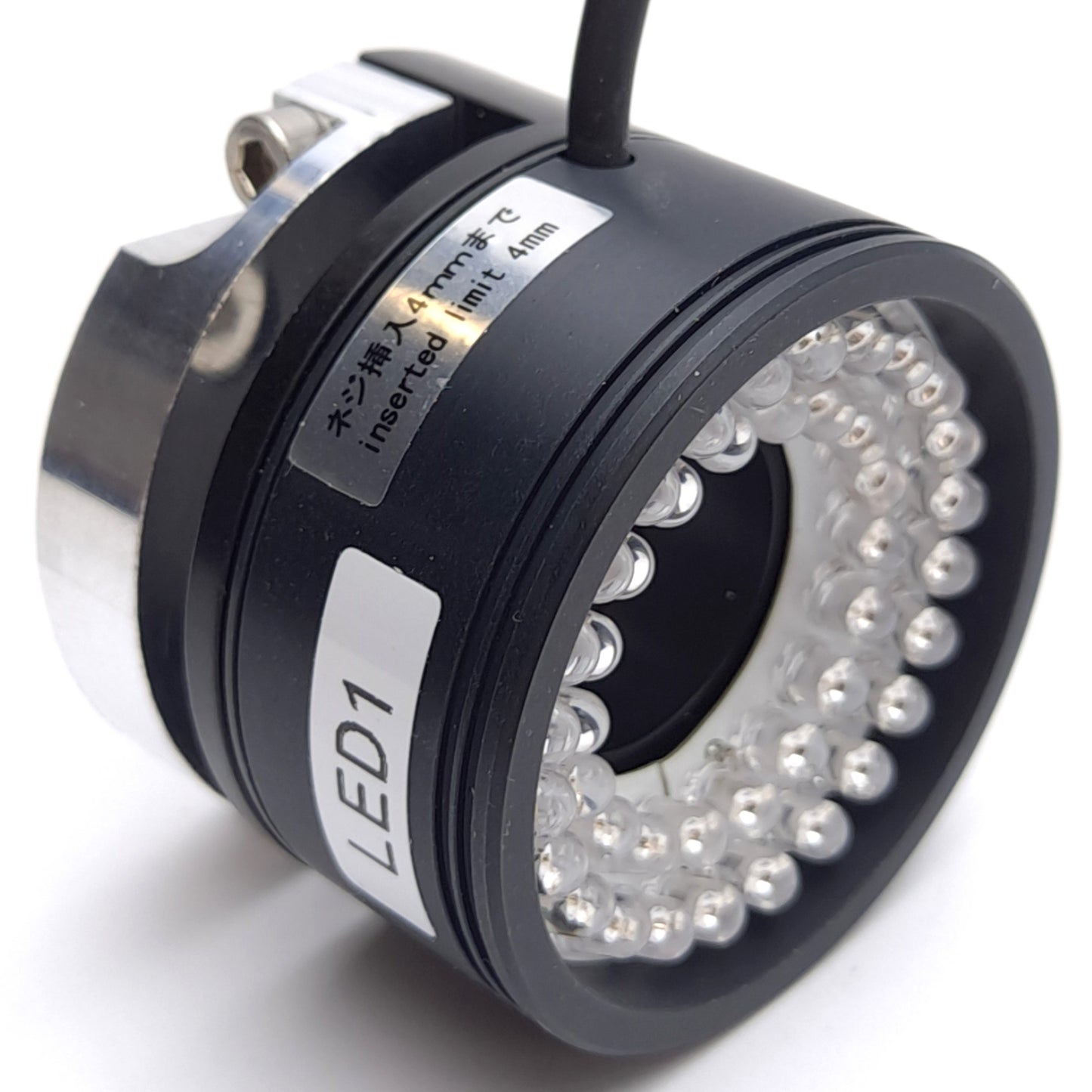 New – Open box CCS LDR2-42BL2 Machine Vision Ring Light, Blue 470nm, 42mm OD, 18mm ID