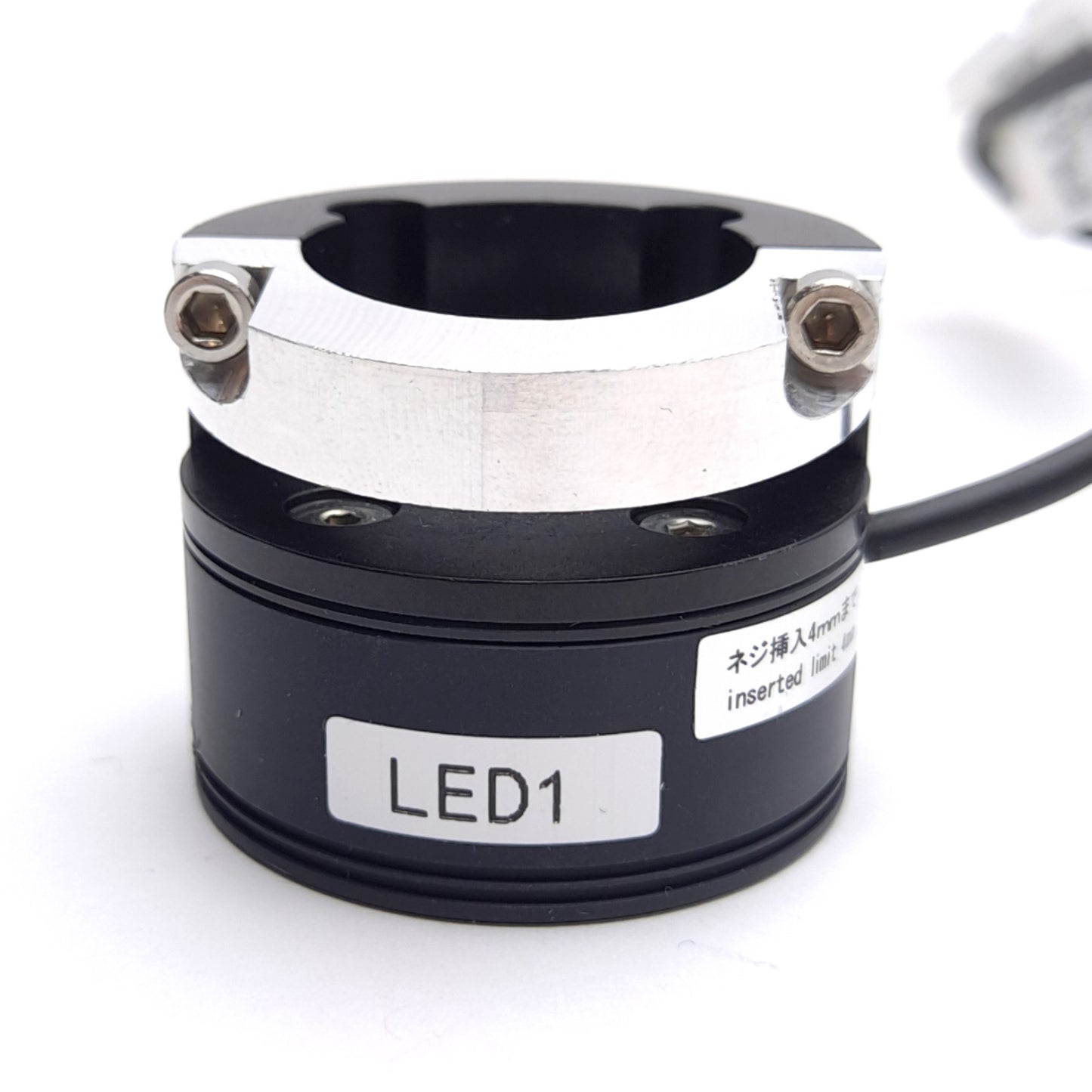 New – Open box CCS LDR2-42BL2 Machine Vision Ring Light, Blue 470nm, 42mm OD, 18mm ID