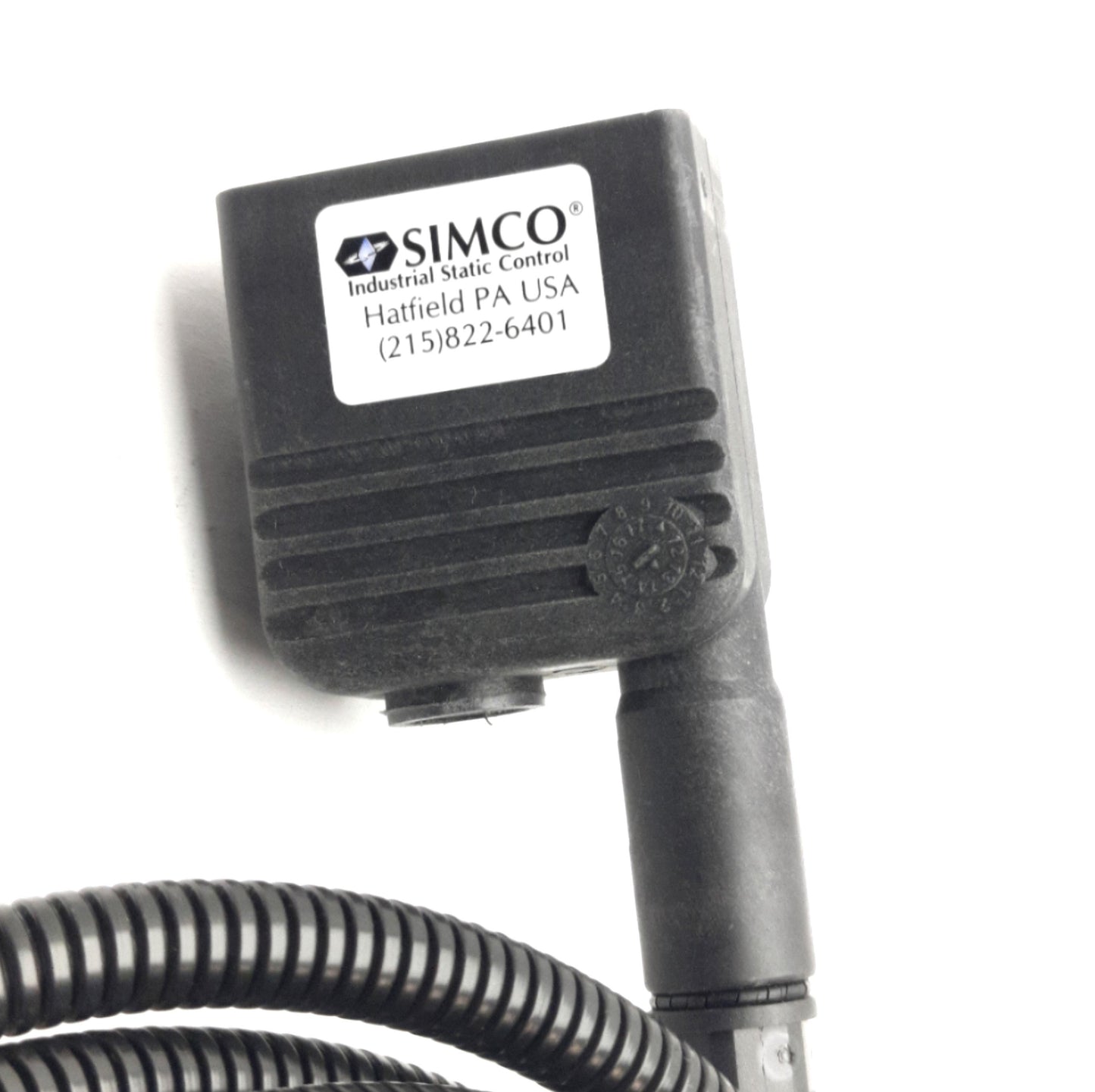 Used Simco R55/AL6K Ionizing Air Nozzle With Cable, Voltage: 6kVAC, Pressure: 88psi