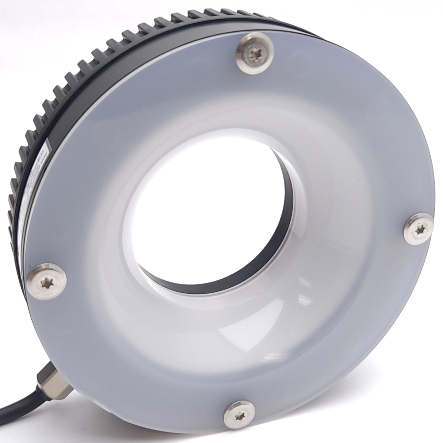 New CCS HPR2-75BL Machine Vision Ring Light, Blue 470nm, 91mm OD, 41mm ID