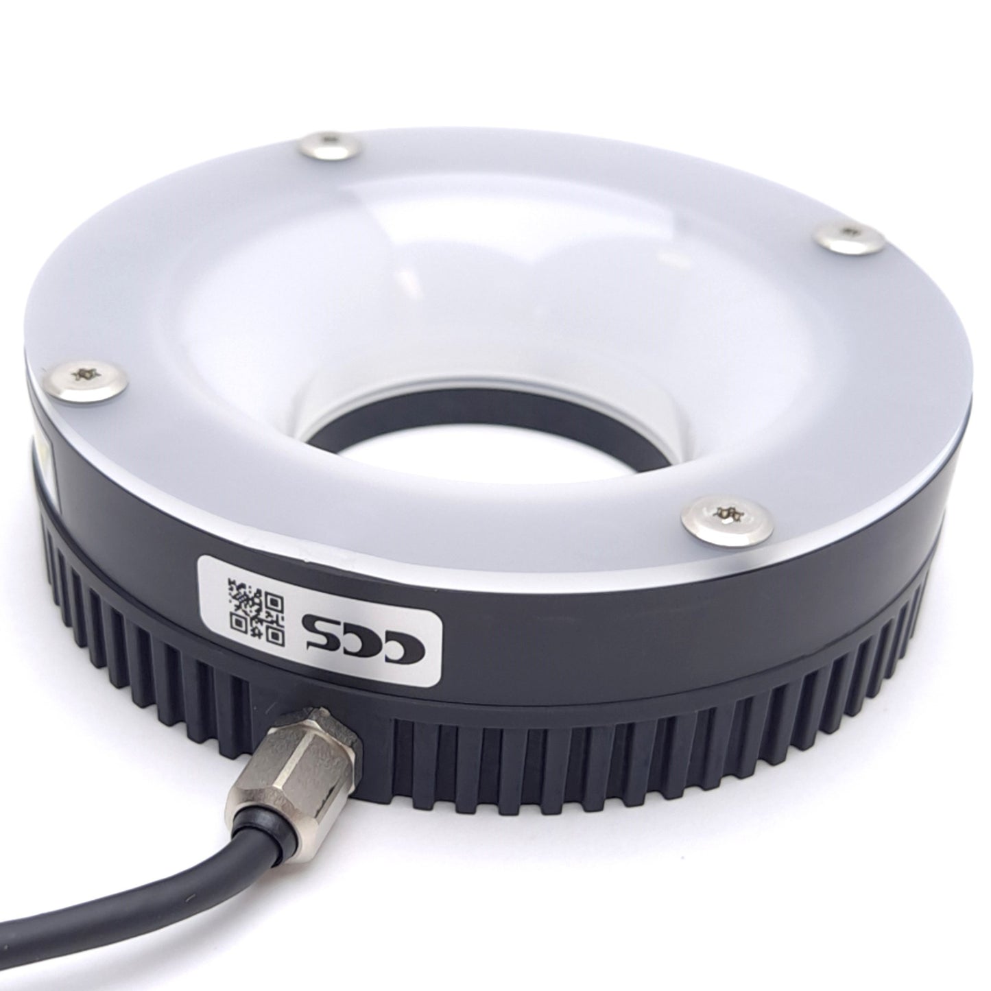 New CCS HPR2-75BL Machine Vision Ring Light, Blue 470nm, 91mm OD, 41mm ID