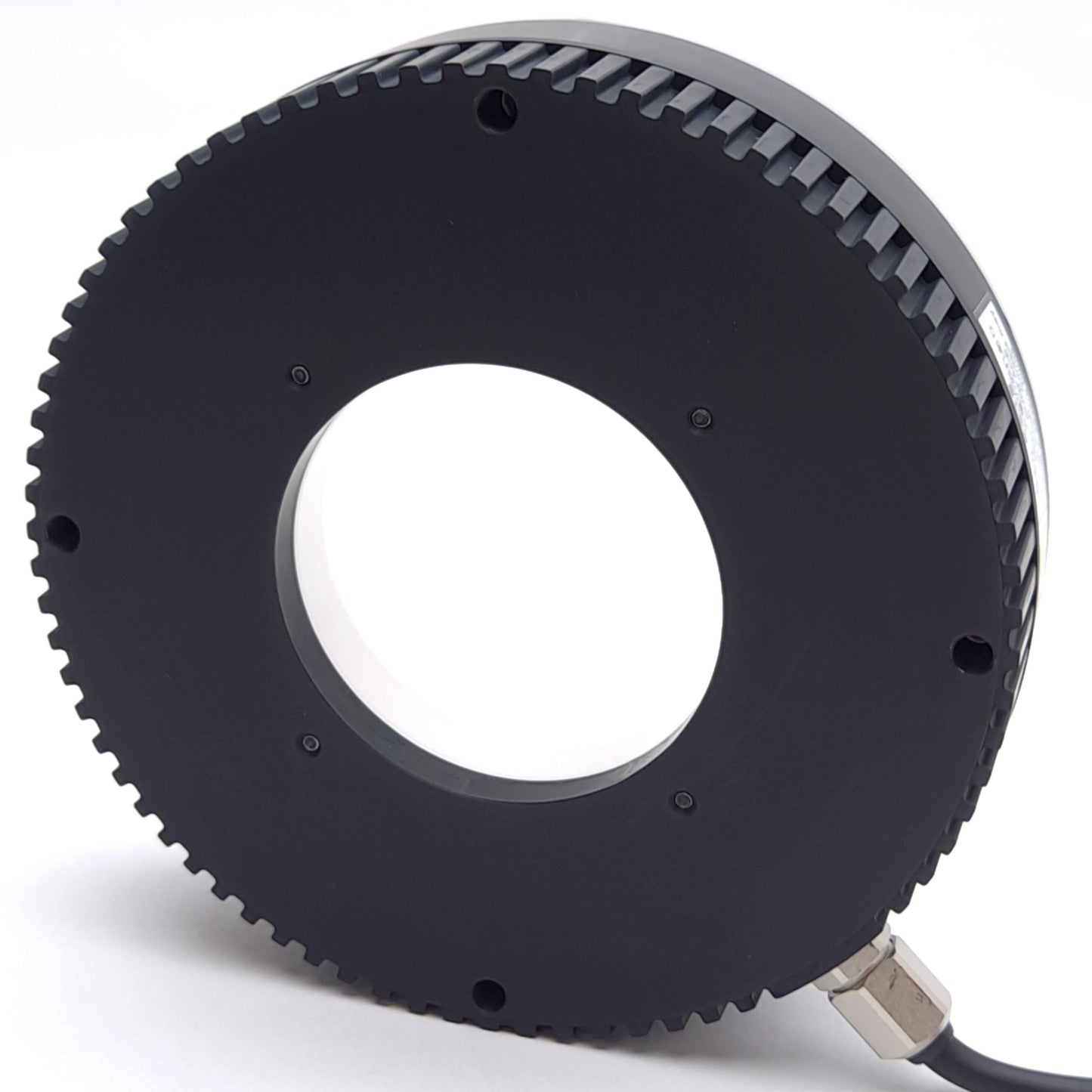 New CCS HPR2-75BL Machine Vision Ring Light, Blue 470nm, 91mm OD, 41mm ID