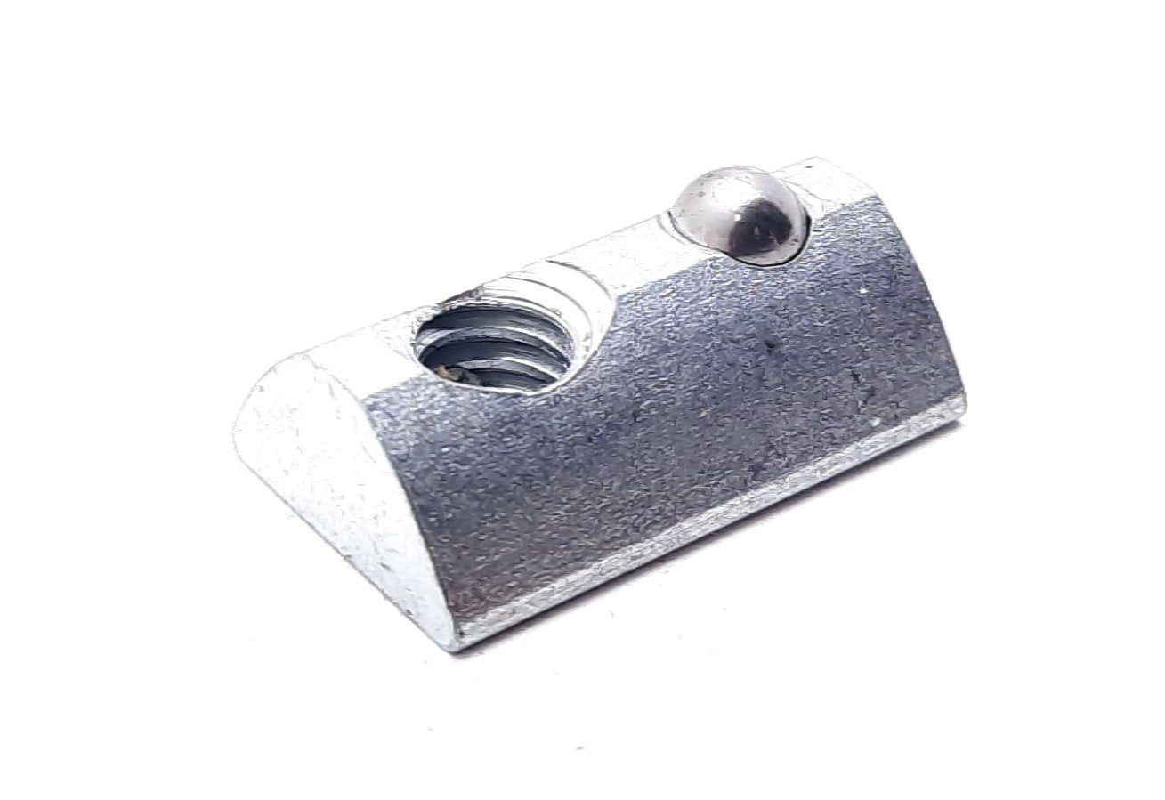 Used Lot of 20 80/20 13037 Self-Aligning Roll-in T-Nut w/Ball Spring Series 15 & 40