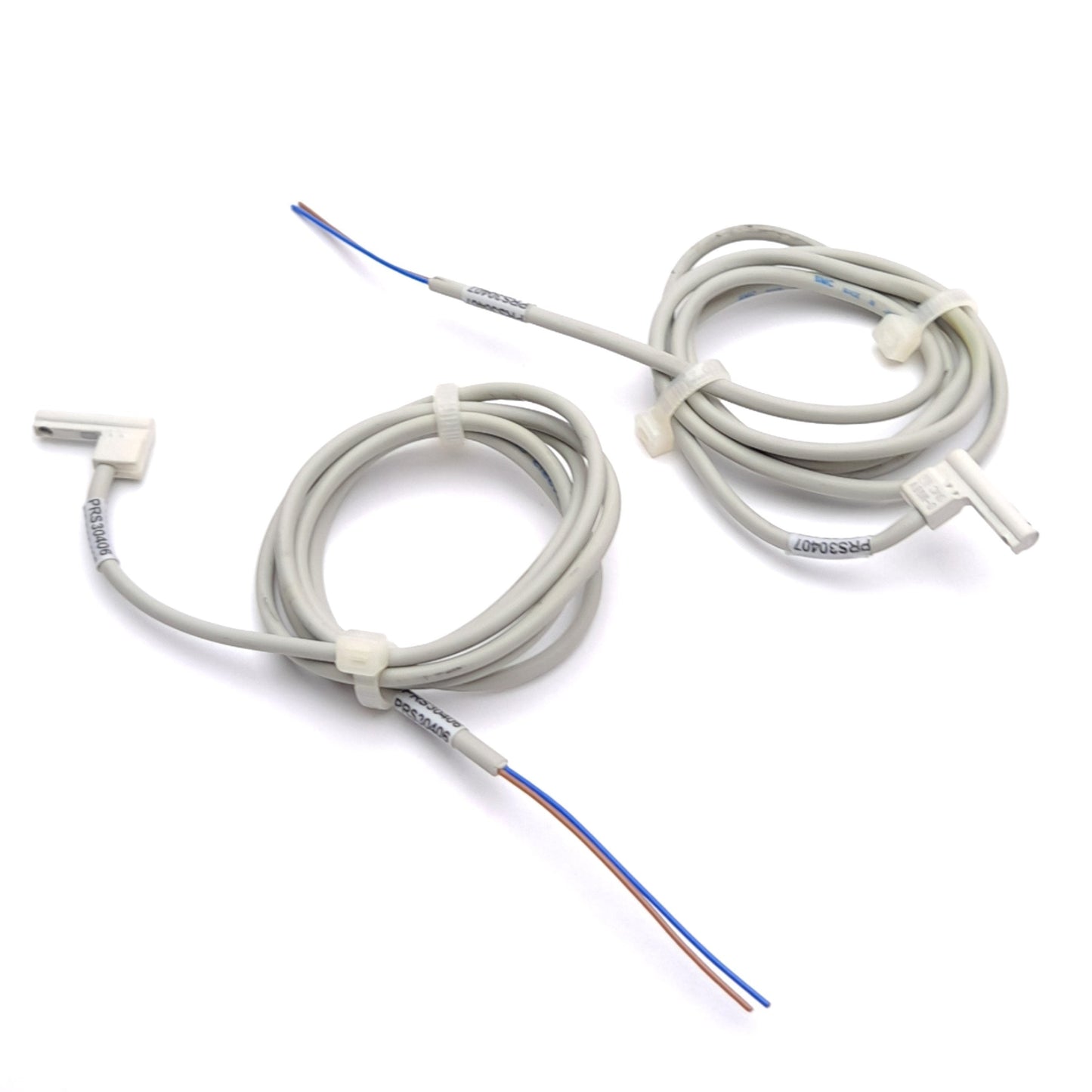Used Lot of 2 SMC D-M9BV Solid State Auto Switch, 24VDC 2.5-40mA, 2-Wire, 35in Lead