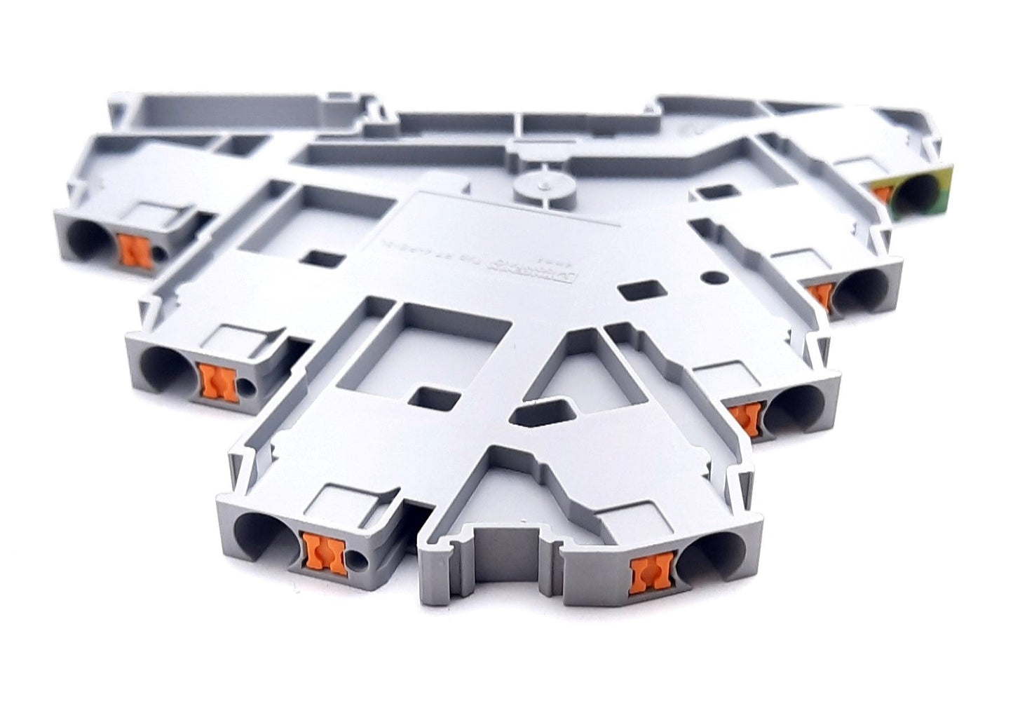 New – Open box Lot of 5 Phoenix Contact PT 4-PE/3L Multi-Level Terminal Block 7 Position 26A