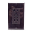 Open box Leviton 7899 SmartLockPro GFCI Dual Receptacle, Brown, 125V 20A, NEMA 5-20