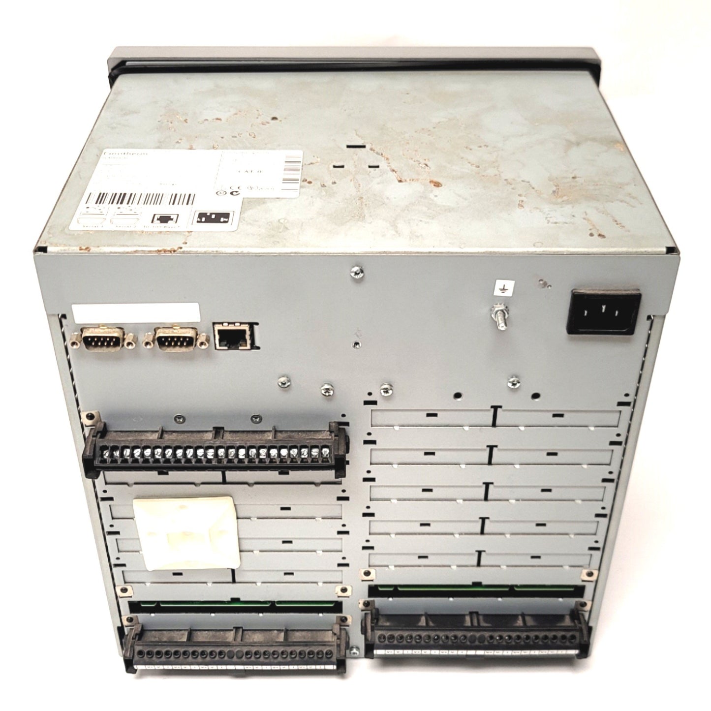 Used Eurotherm 6180A Paperless Graphic Recorder 24 Universal Inputs Missing Terminals
