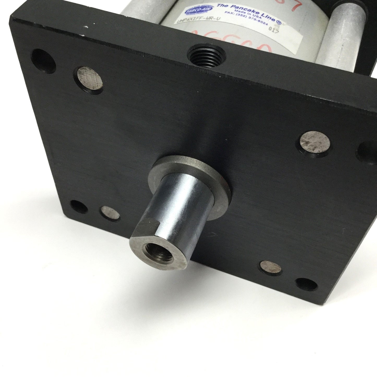Used Fabco-Air UHP4X1FF-WR-V Hi-Power Pancake Line Air Cylinder 4" Bore, 1" Stroke