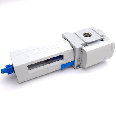 New – Open box Festo MS4N-LFM-1/4-A-R-M Micro Filter, 0.01µm, 54-260 l/min, 1/4in NPT, 0-14bar