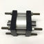 Used Fabco-Air HP3x1WFR-DR-V Hi-Power Double-Rod Pancake Cylinder 3" Bore, 1" Stroke
